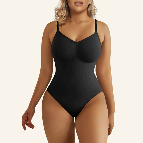 Women's Seamless Shapewear Bodysuit Tummy Control Body Shaper Waist Snatching Body Suit